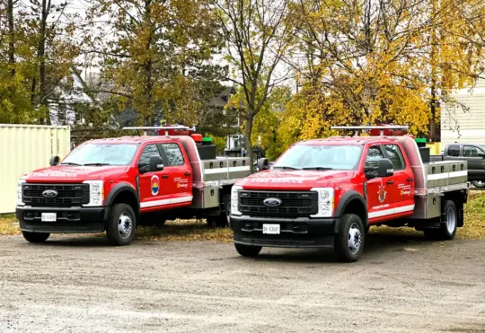 Matawa receives 2 wildfire trucks