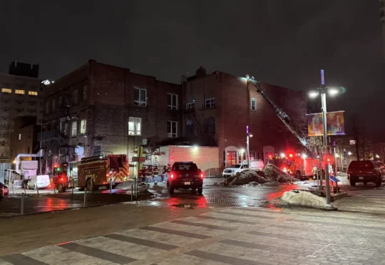 Fire damages historic McSweeney Building in Moncton