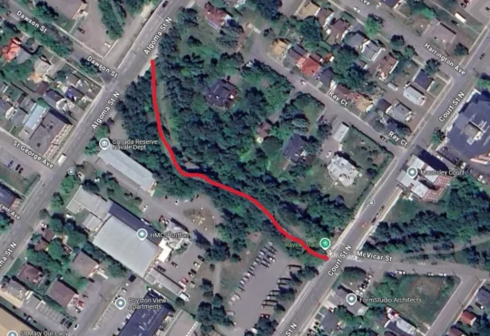 Section of multi-use trail along McVicar Creek temporarily closed