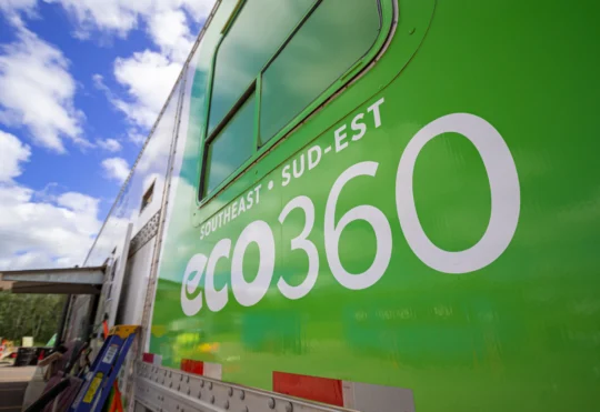 New waste collection routines in southeast N.B.