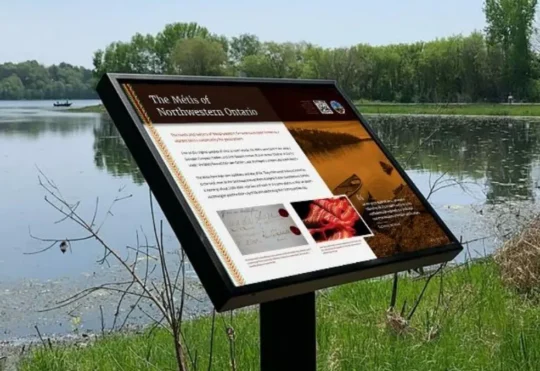 Northwest Metis plan to erect interpretive signs