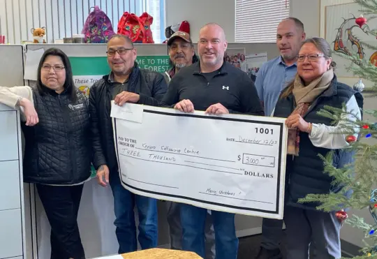 Fellowship Center receives much needed donation
