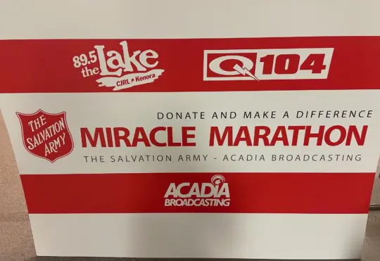 Miracle Marathon broadcasts on Friday