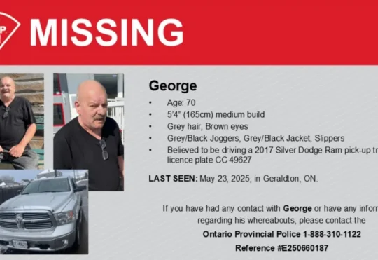 Geraldton: Provincial police seeking public’s help locating missing person