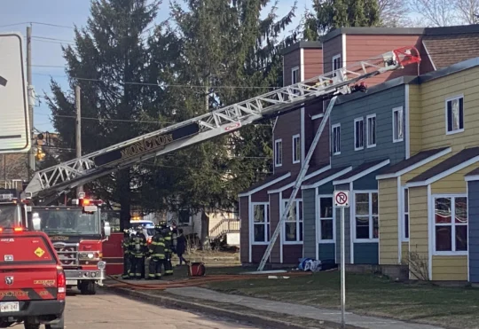 Several people displaced after townhouse fire in Moncton