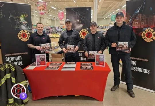 Moncton firefighters calendar helps grant two life-changing wishes