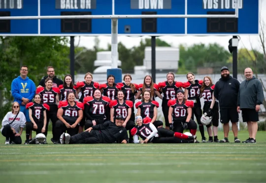 Calling all female football players to the Moncton Mayhem