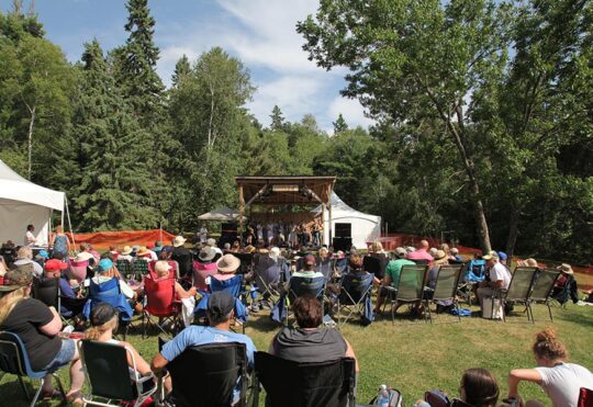 Moose and Fiddle returns to Caliper Lake