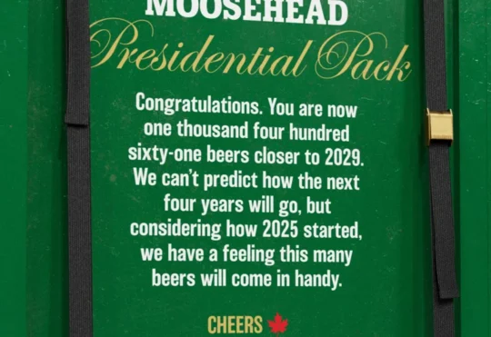 Brewery introduces presidential pack for Canadians
