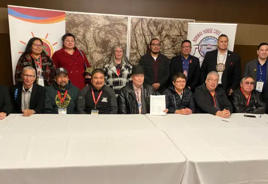 First Nations cross the border to sign MOU