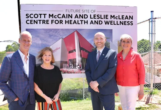 Health and wellness centre at Mount Allison to honour alumni gift
