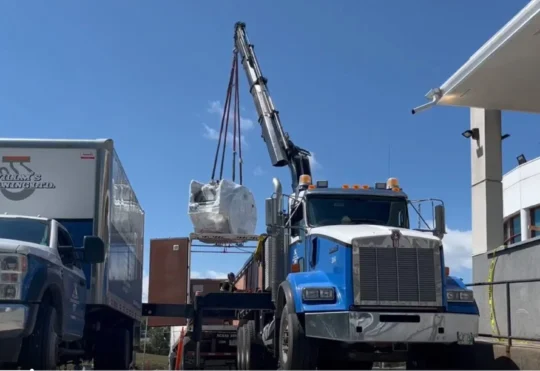 Magnet for new MRI finally arrives