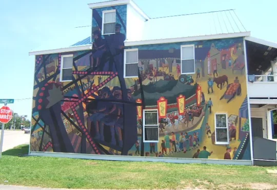 Time takes toll on Sussex murals, new artwork offer fresh look