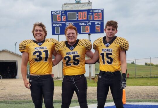 Muskies dominate for third straight win