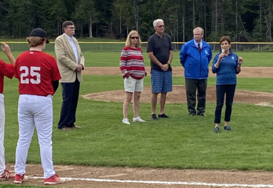 New baseball field officially opens in Rothesay