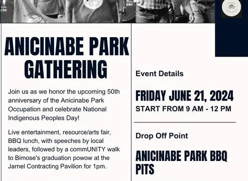 National Indigenous People’s Day celebrations at Anicinabe Park this year
