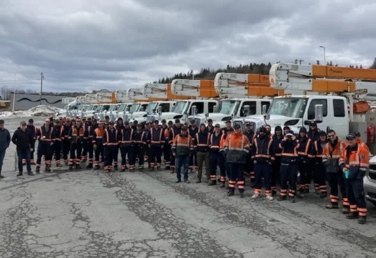 NB Power crews helping after Ontario ice storm