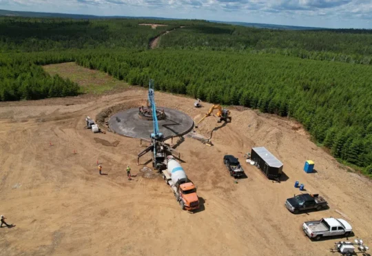 Sussex-area wind project to be running by December