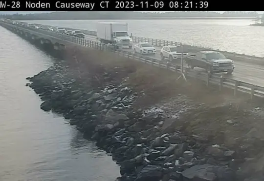 Noden Causeway closed
