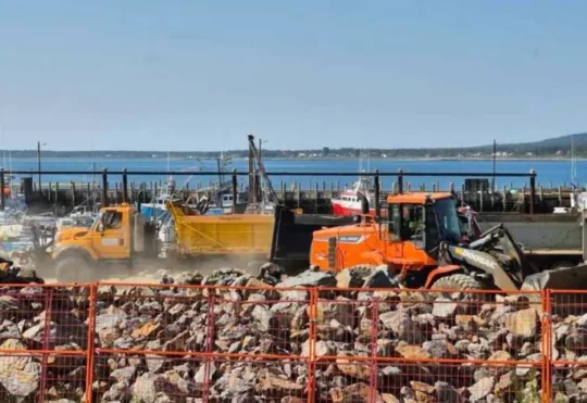 North Head wharf project in question following site cleanup