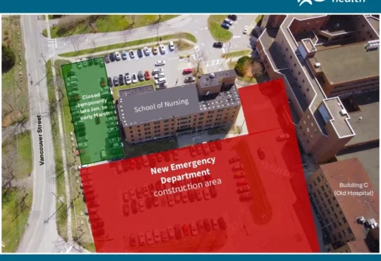 Construction leads to parking challenges at Yarmouth Hospital