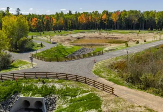 Riverview completes Mill Creek stormwater pond project