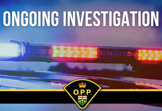 Dryden OPP conducting an active investigation