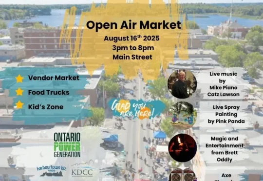 Final open air market of summer this Saturday