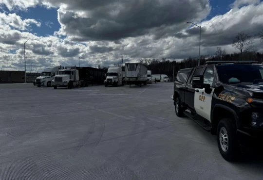 OPP commercial vehicle blitz takes 130 trucks off the road