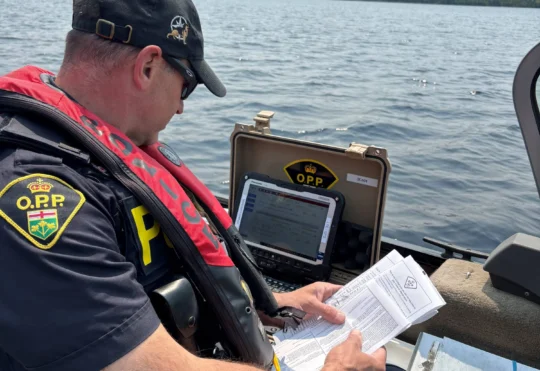 OPP and MNR conduction joint marine patrols