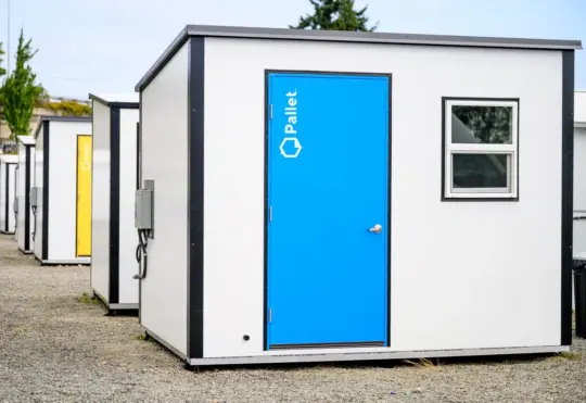 Churchill critical on timing of Pallet shelters