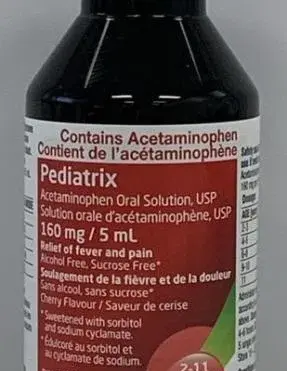 Children’s acetaminophen product recalled