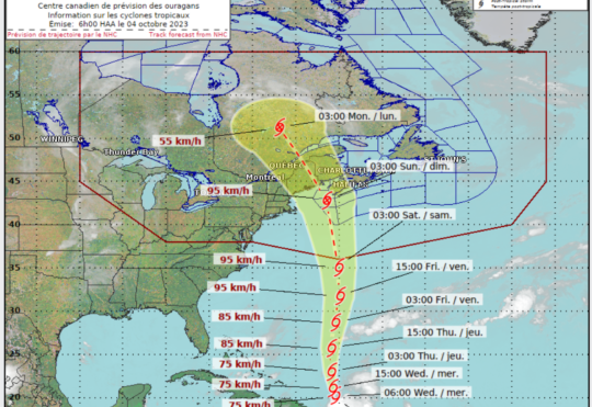 Tropical Storm Phillipe expected to reach Atlantic Canada this weekend