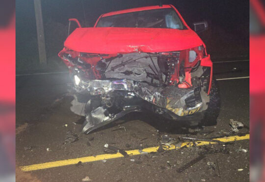 2 hospitalized following serious collision