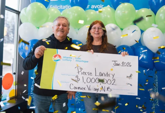 New Brunswick man rings in 2026 with big lotto win