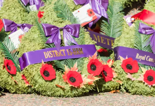 Remembrance Day ceremony moved from Grand Parade