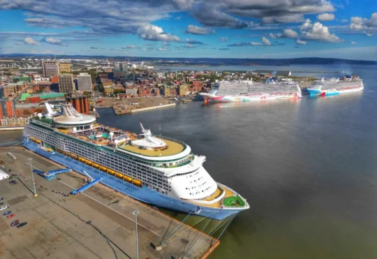 Upcoming cruises porting in New Brunswick