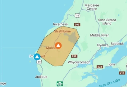 Power restored to 1,300 customers after crash in Inverness County
