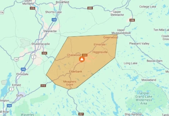 Power outage hits Musquodoboit Valley, Eastern Shore