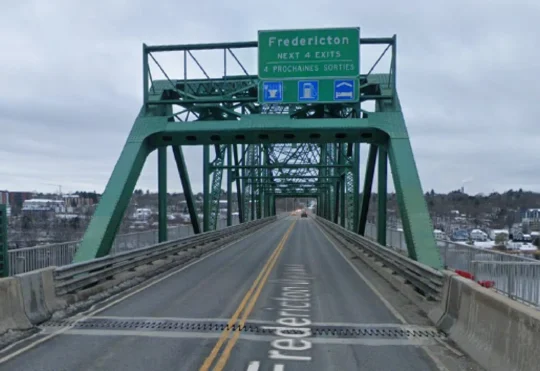 Major Fredericton bridge will close for 5 weeks