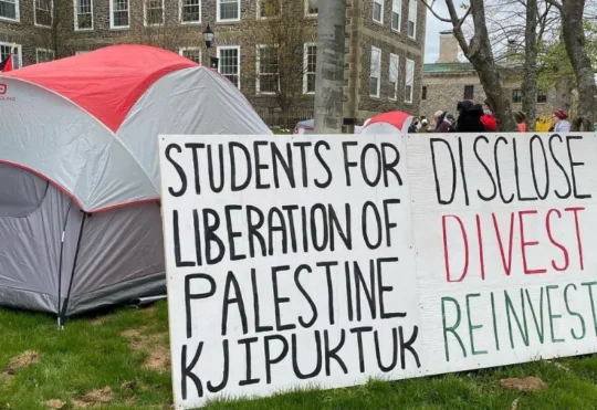 Pro-Palestine encampment dismantled after more than two months