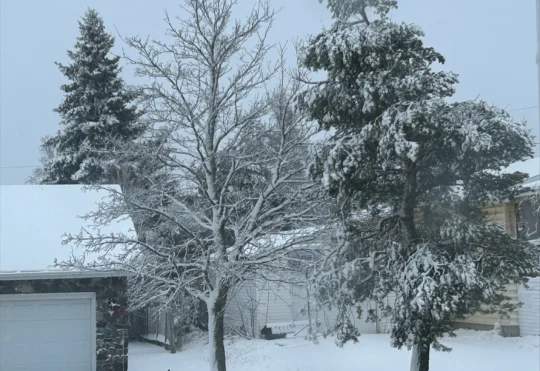 Slick streets and schools closed after storm system