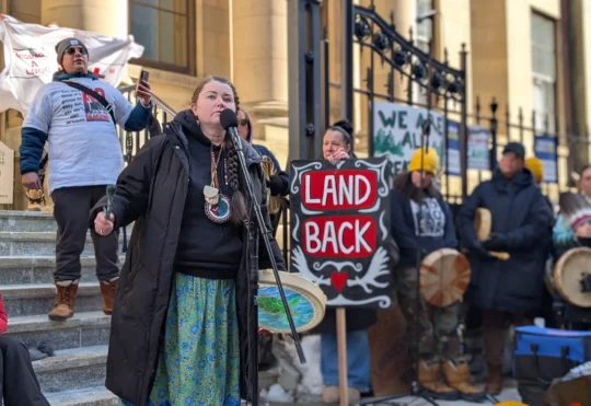 Indigenous Leaders and allies unite against provincial budget cuts
