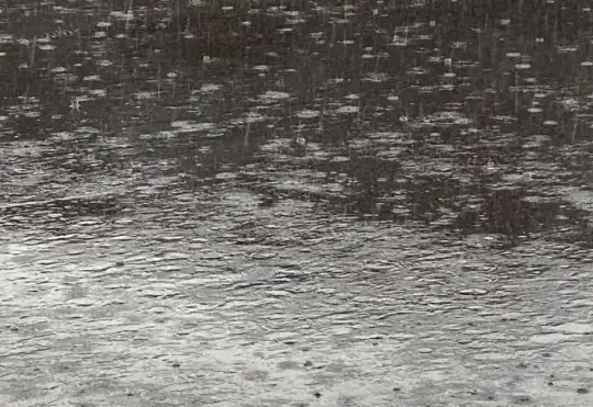 Rainfall warning with a possible 60mm for tonight