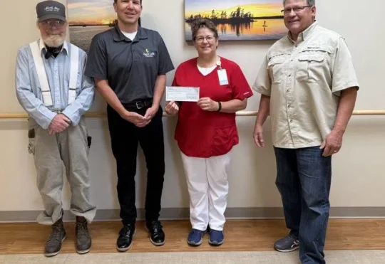 Donation made to Rainy Lake Medical Center