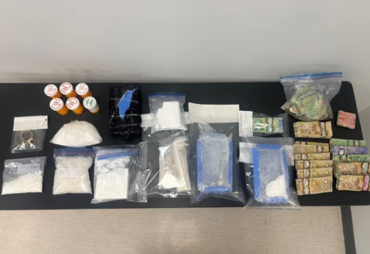 Drug and weapon charges in Halifax for a B.C. man