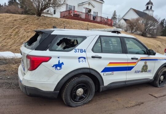 Charges Laid After Police Cruisers Damaged During Potlotek Protest
