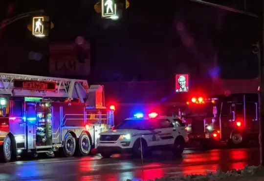 Man injured after struck at crosswalk