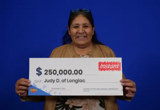 Greenstone woman wins $250k OLG prize