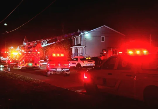 Four displaced after duplex fire in Moncton